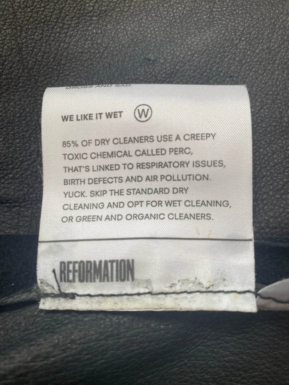 Reformation Fringe Suede Leather Jacket Black Western Boho Women’s S - Picture 11 of 13